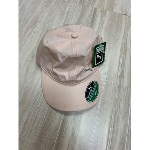 Puma Womens Adult Adjustable Relaxed Fit Cap Pink OSFA Baseball Hat NWT